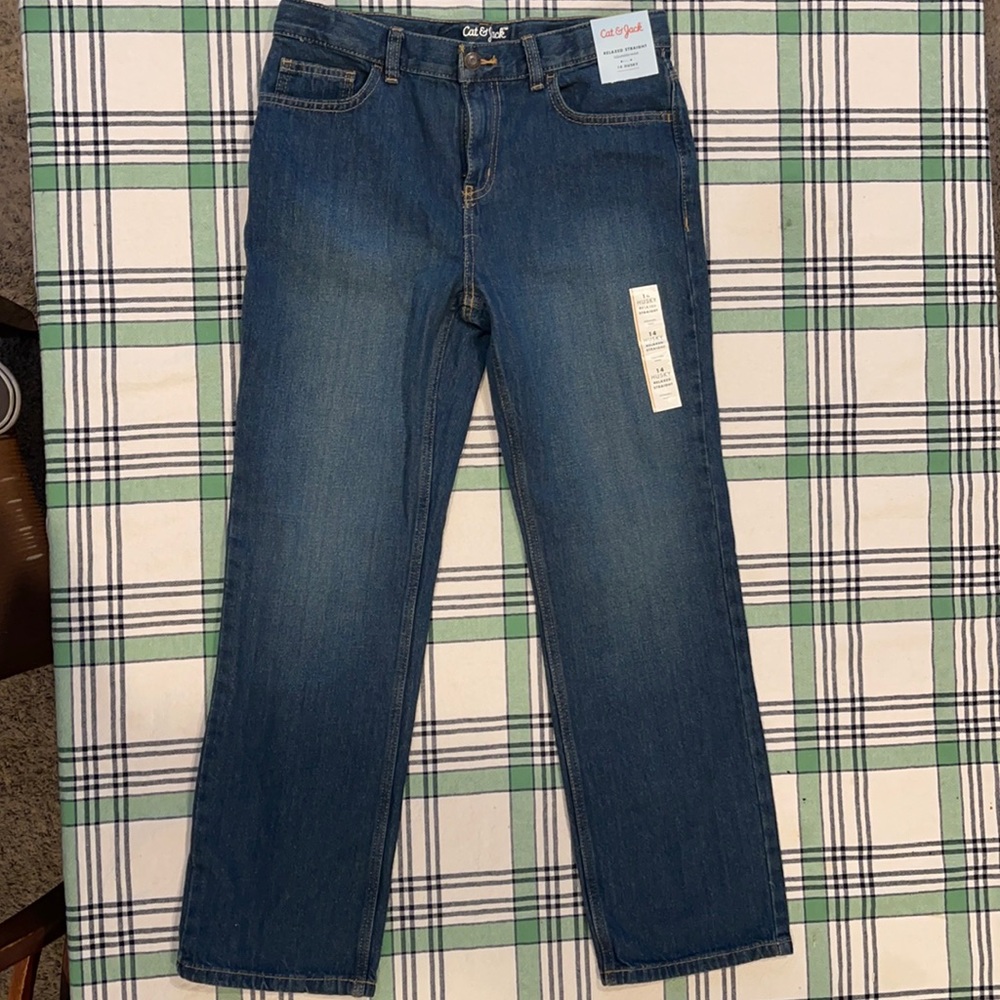 Cat & Jack Boys Jeans Husky